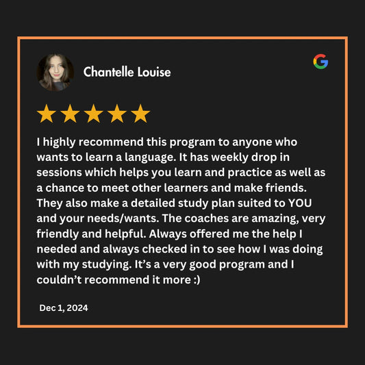 My Pace: Personal Japanese Coaching Annual Pass